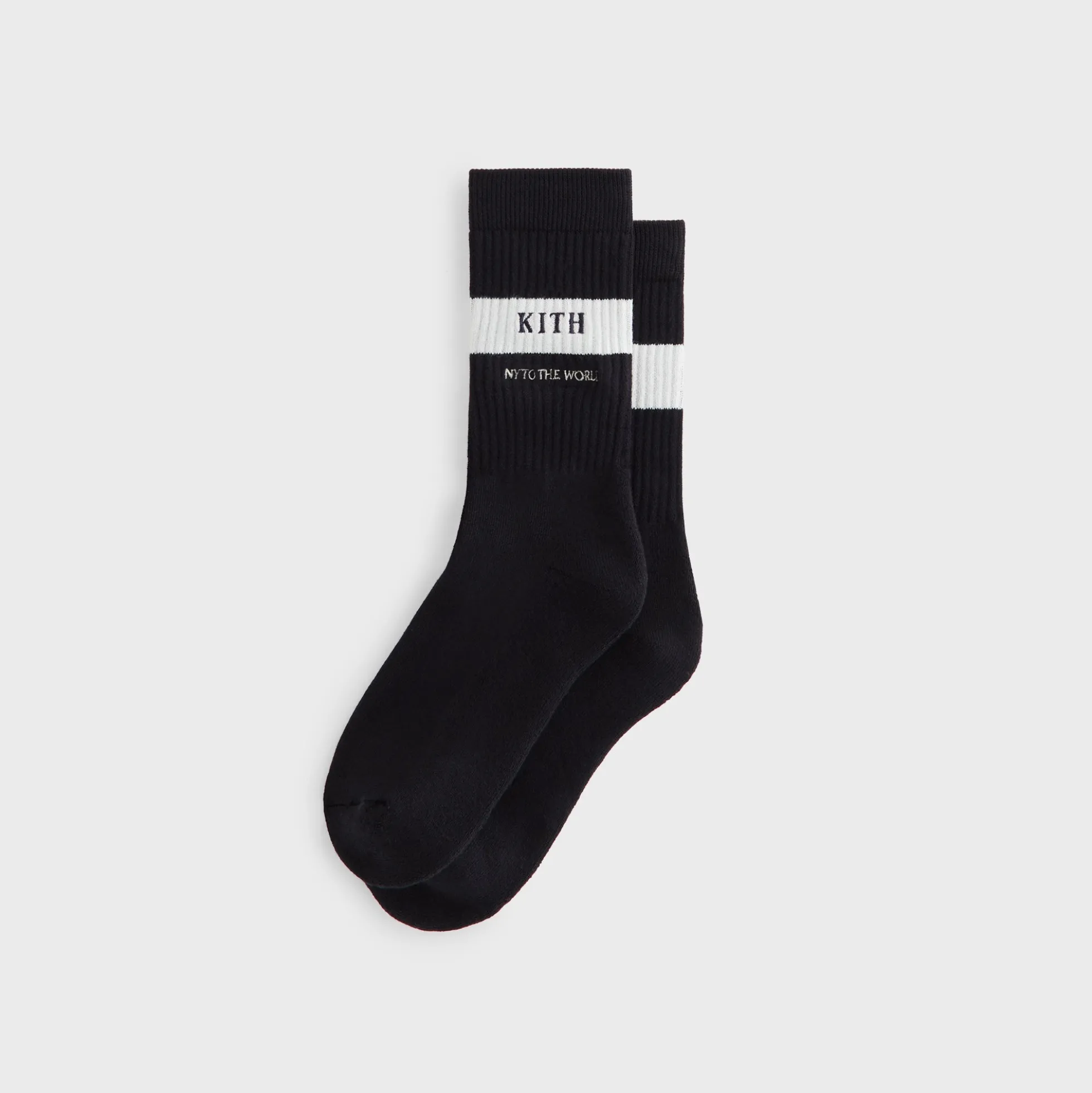 Kith Striped Cotton Crew Socks