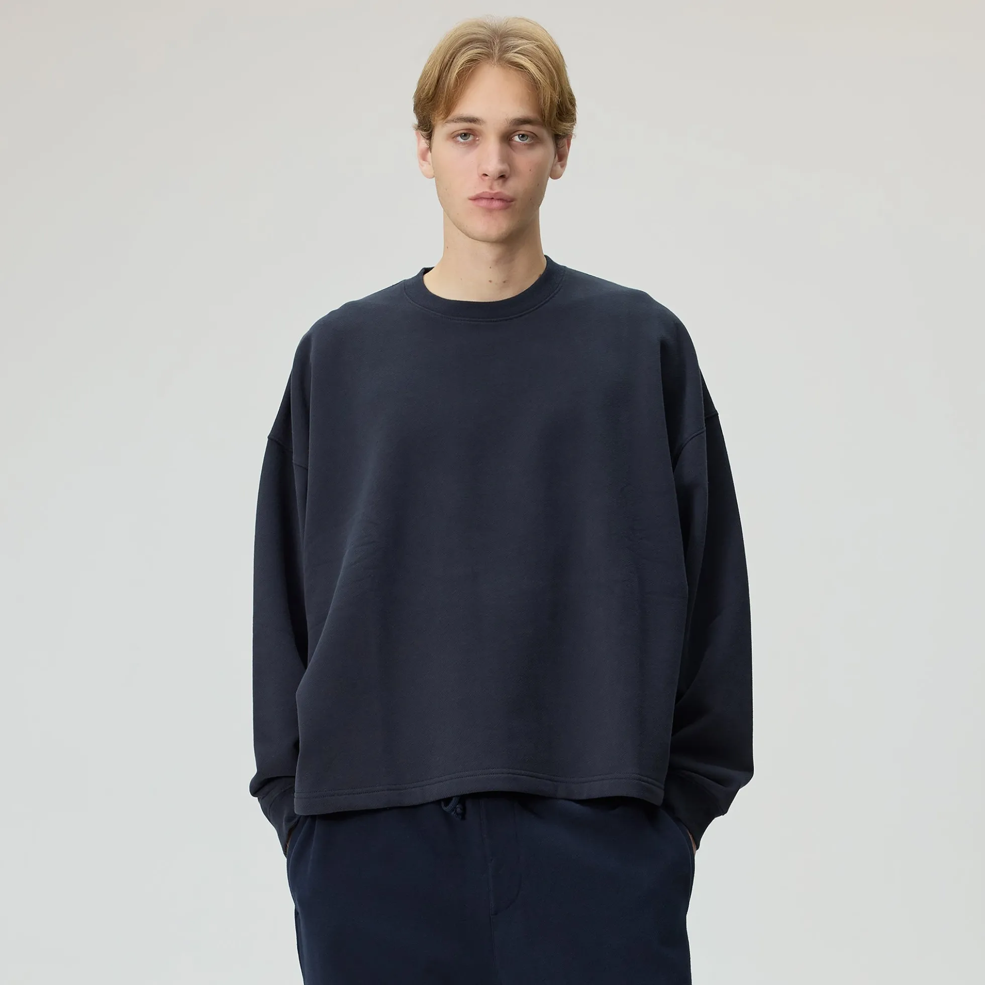 Kith Sueded French Terry Long Sleeve Lawson Tee
