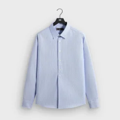 Kith Textured Microstripe Ian Popover Shirt