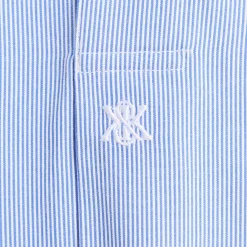 Kith Textured Microstripe Ian Popover Shirt