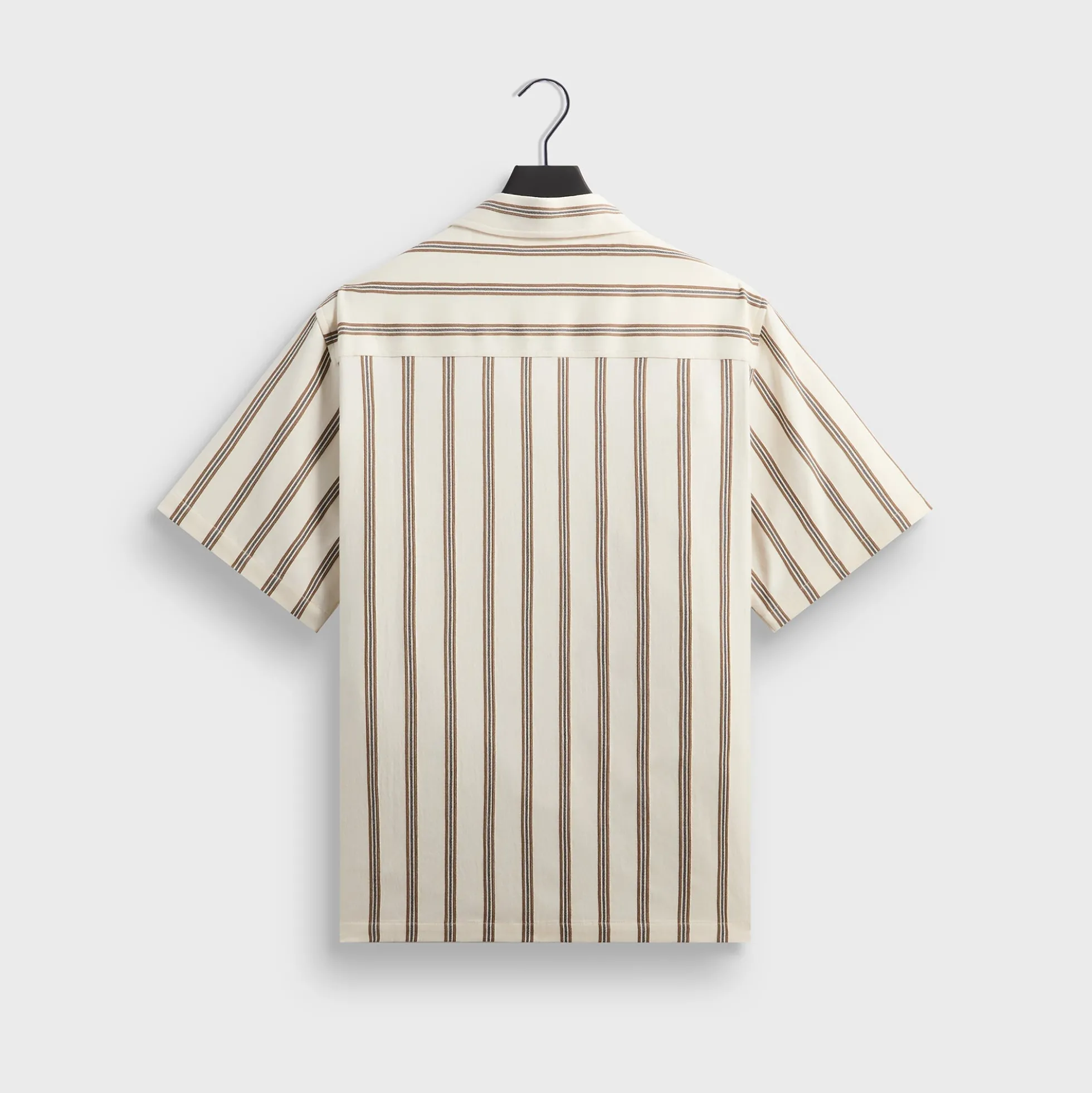 Kith Textured Stripe Thompson Camp Collar Shirt