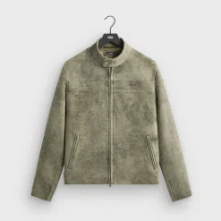 Kith Washed Suede Rossi Moto Jacket