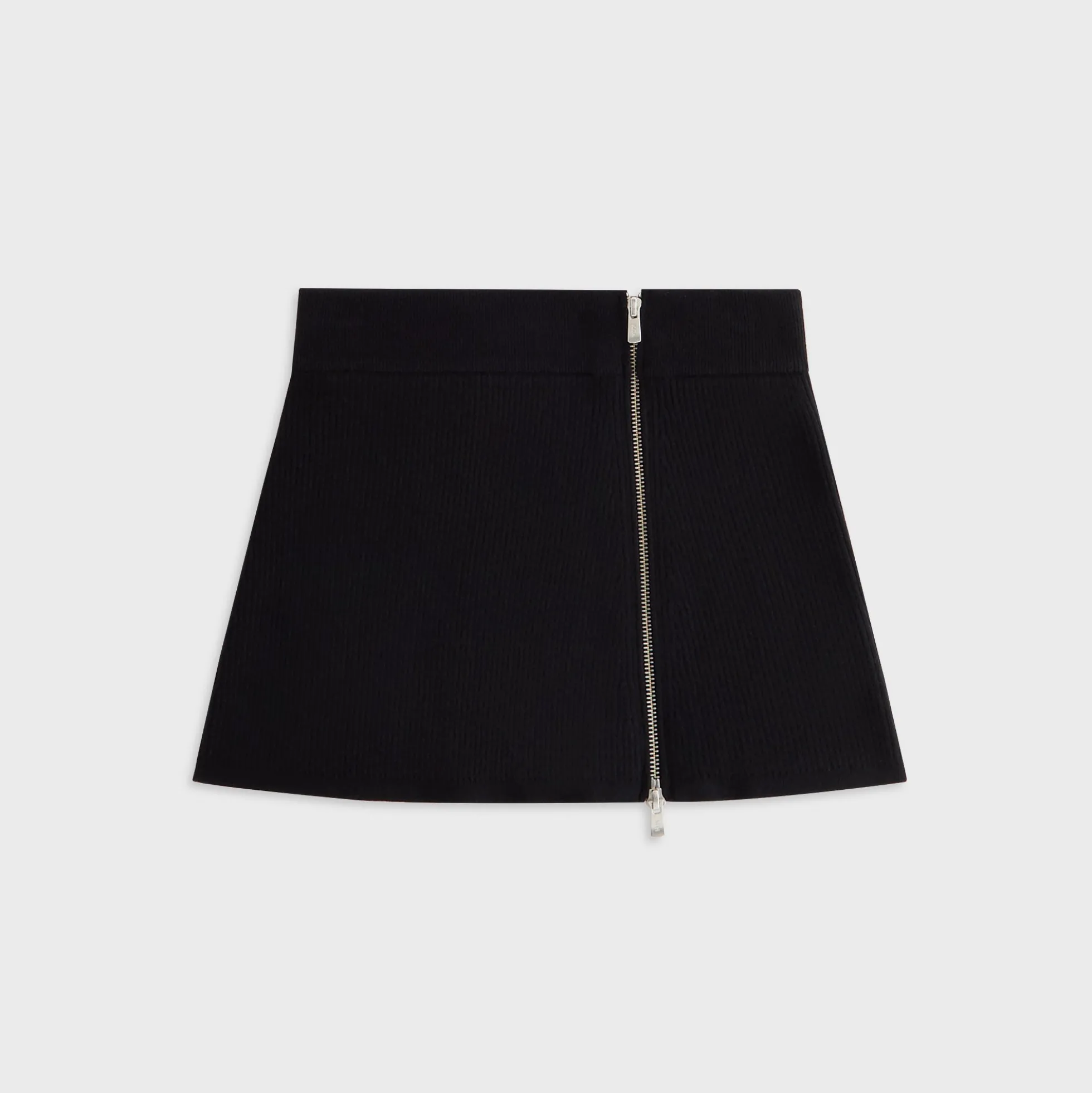 Kith Women Arys Asymmetrical Zip Mini Skirt