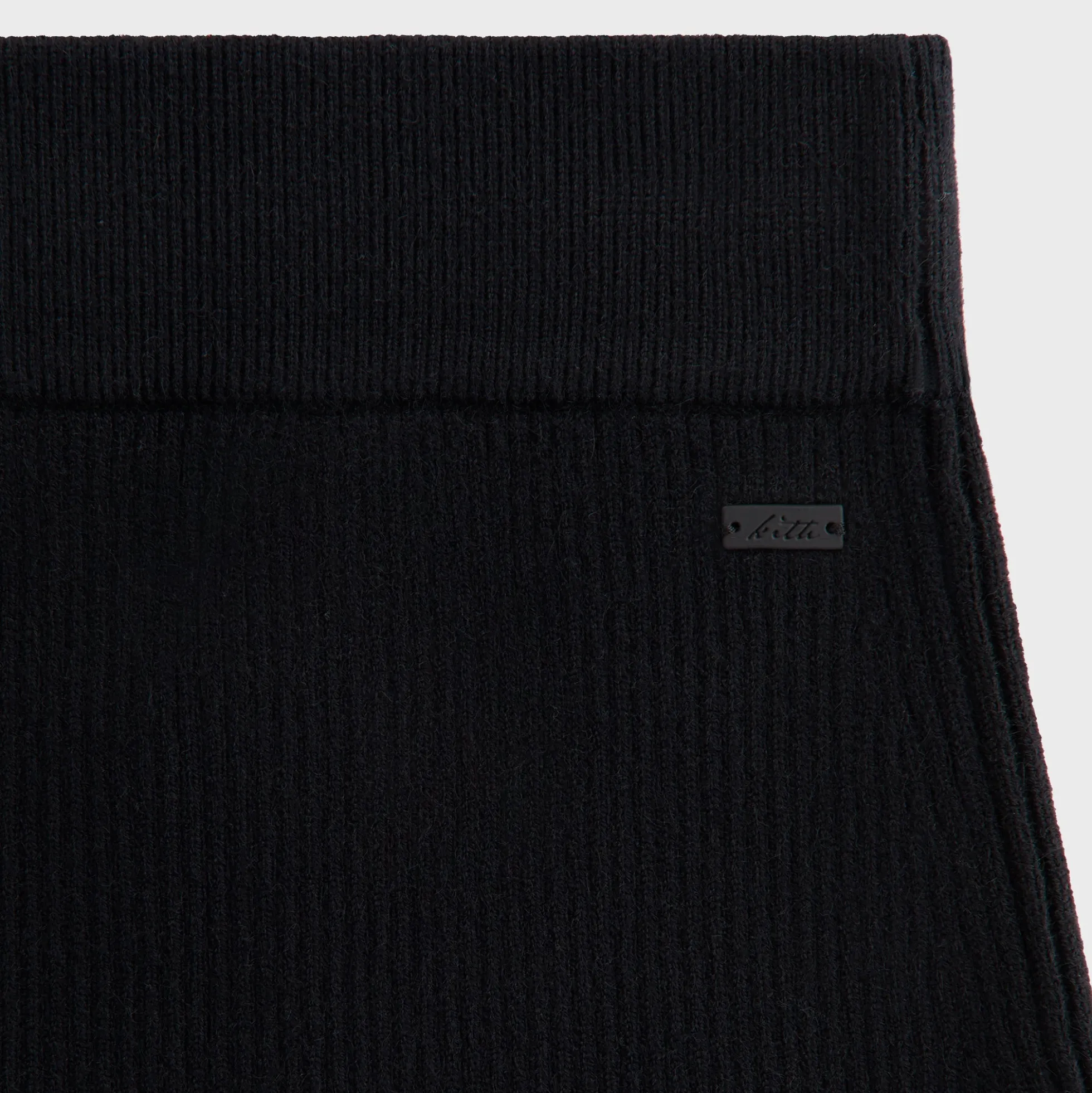 Kith Women Arys Asymmetrical Zip Mini Skirt