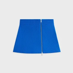 Kith Women Arys Asymmetrical Zip Mini Skirt