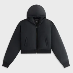Kith Women Bex Cropped Nylon Puffer