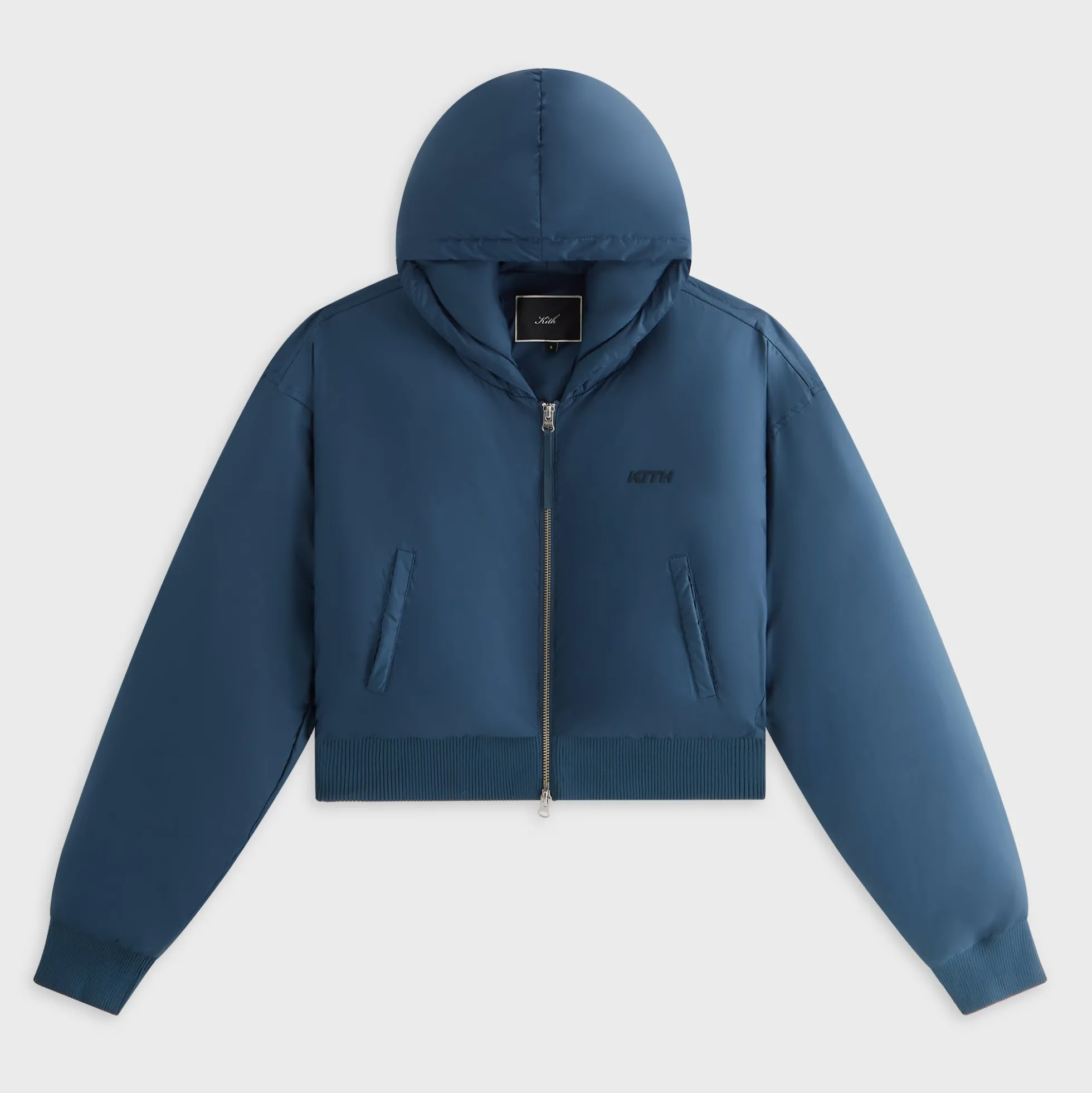 Kith Women Bex Cropped Nylon Puffer
