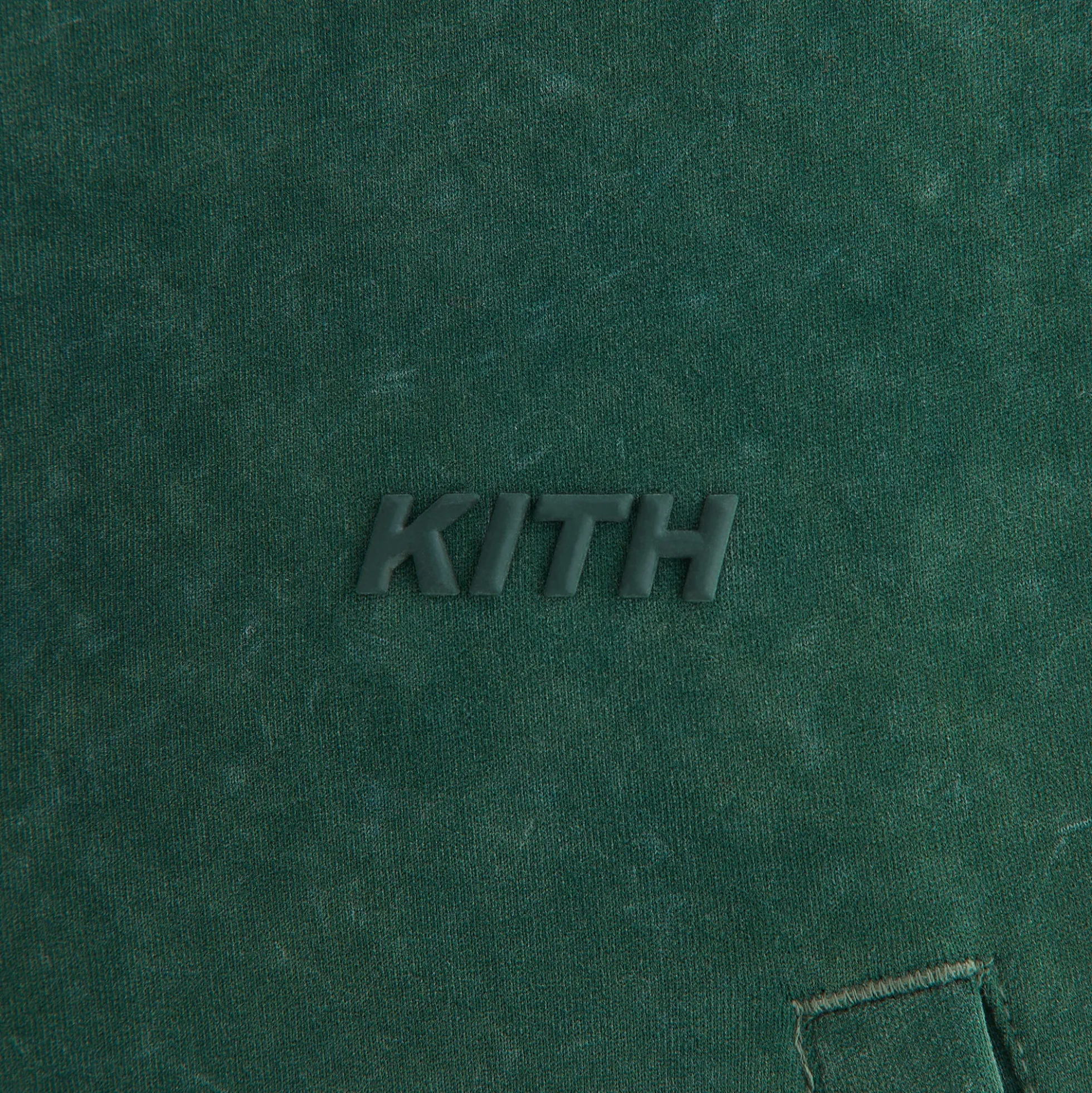 Kith Women Bex Cropped Sueded Jersey Puffer