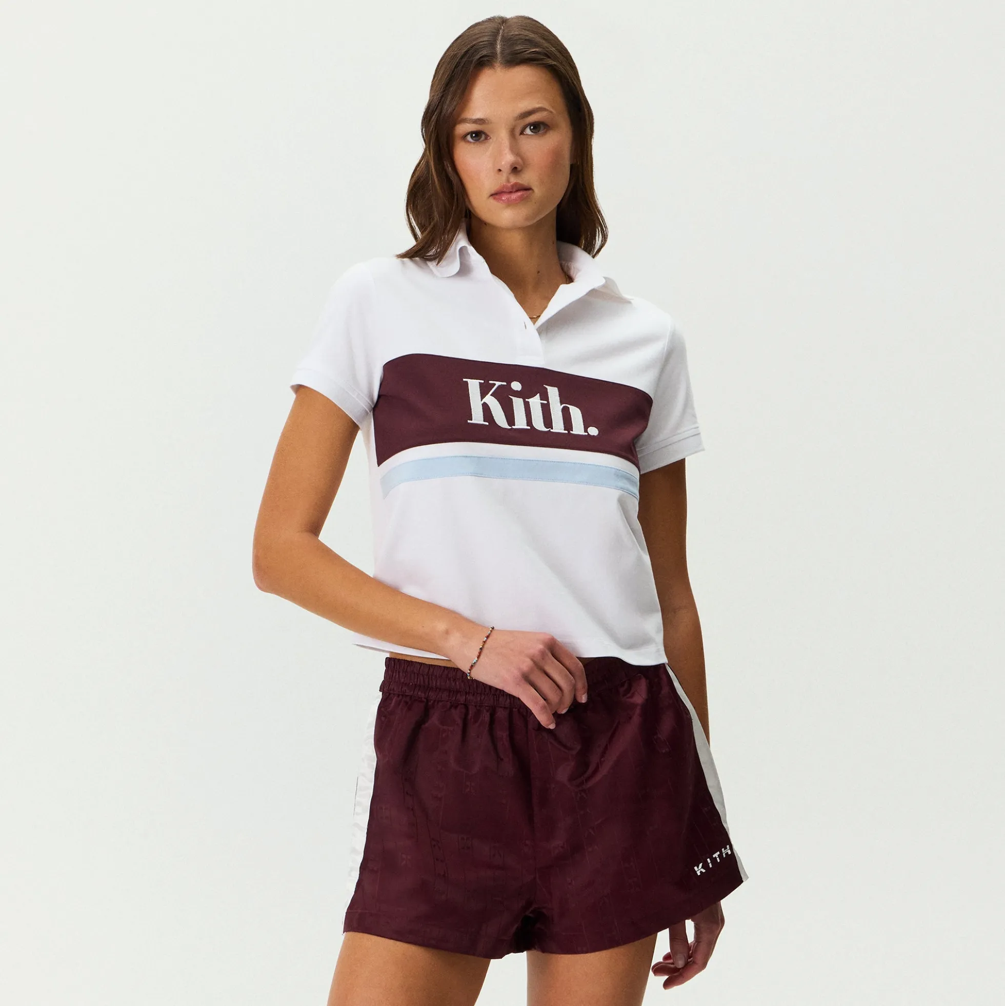 Kith Women Breda Paneled Polo