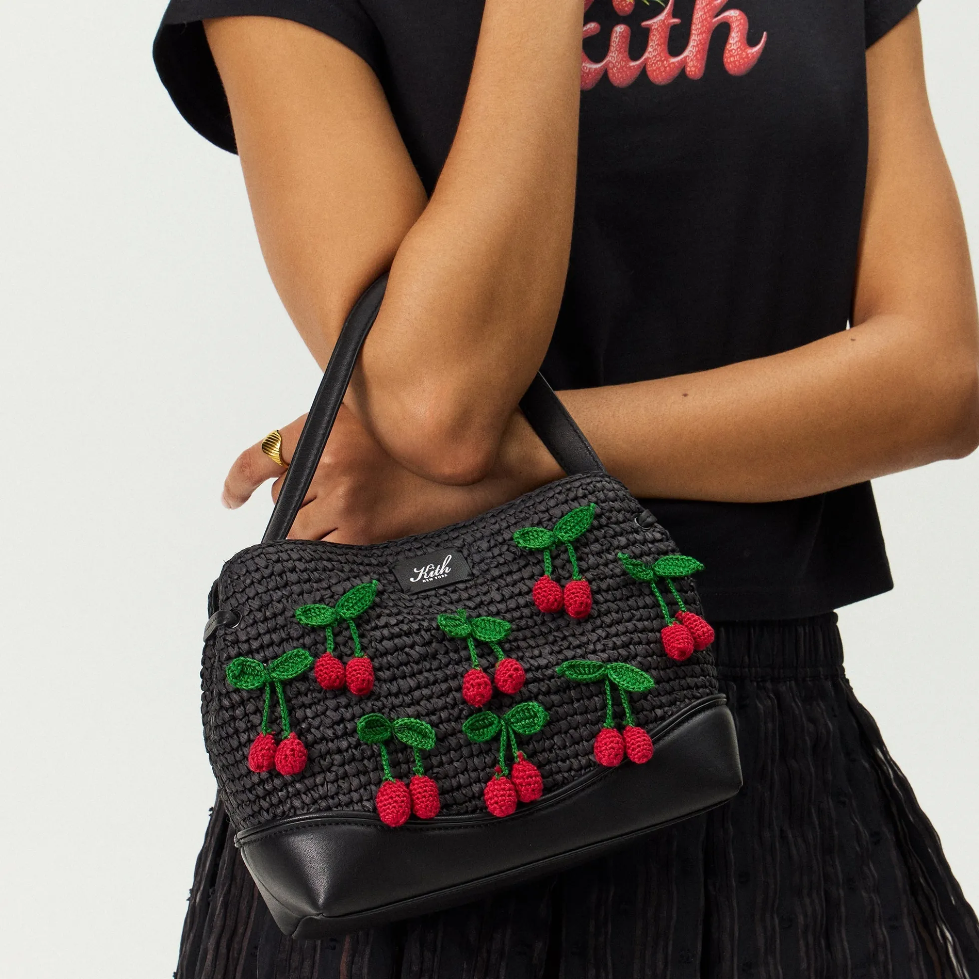 Kith Women Cherry Raffia Mini Katie