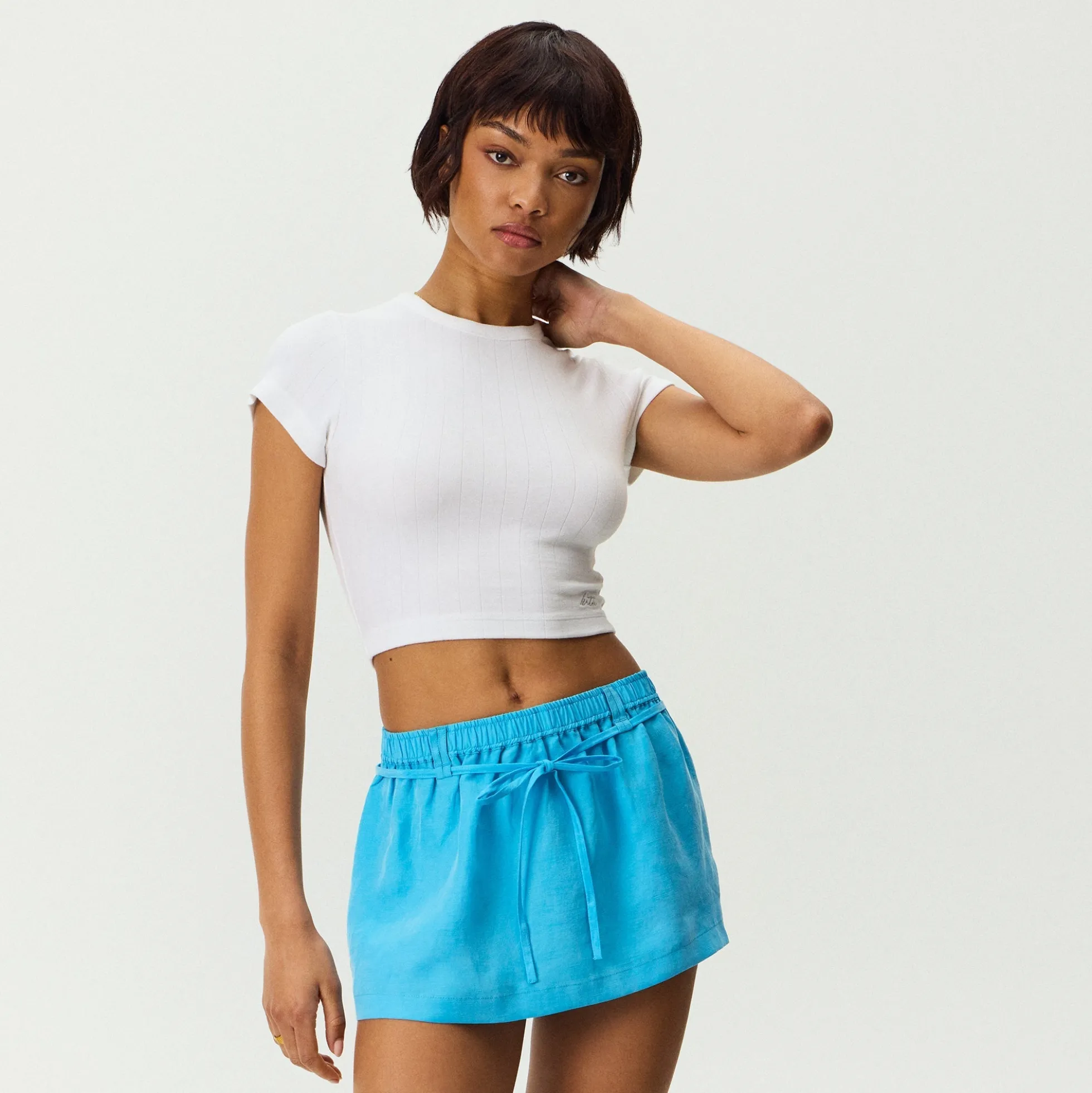 Kith Women Corvin Cap Sleeve Tee