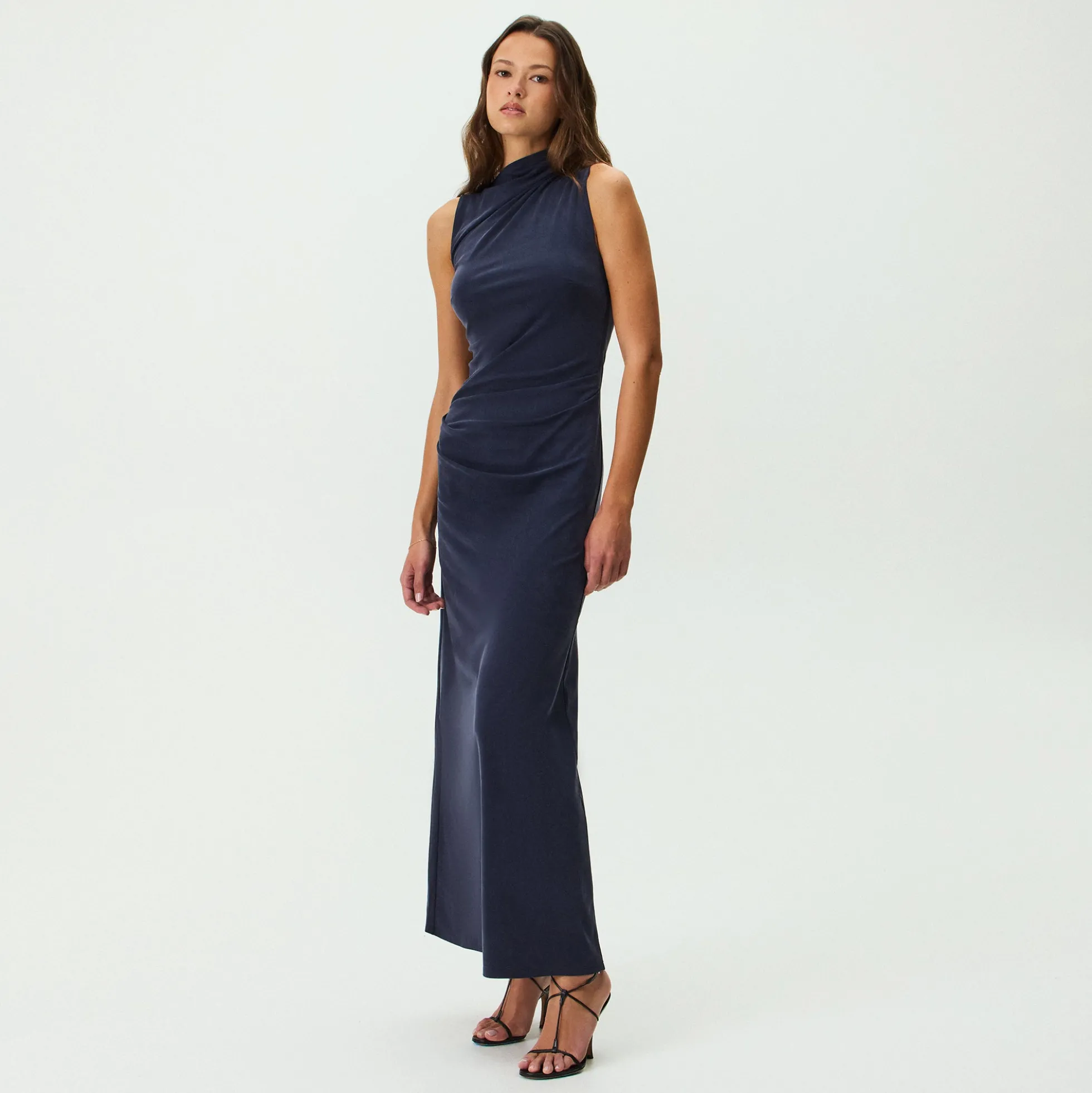Kith Women Delphi Draped Sueded Gown