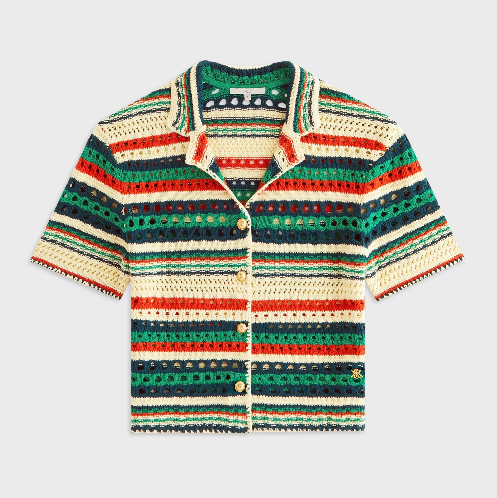 Kith Women Elena II Eyelet Crochet Shirt