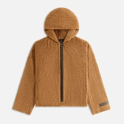 Kith Women Harlyn Hooded Fur Jacket