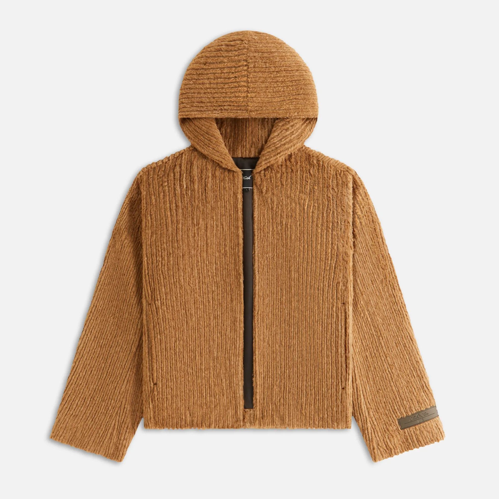 Kith Women Harlyn Hooded Fur Jacket