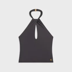 Kith Women Lea Cross Neck Halter Top