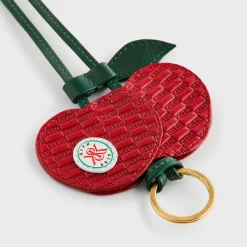 Kith Women Monogram Leather Cherry Bag Charm