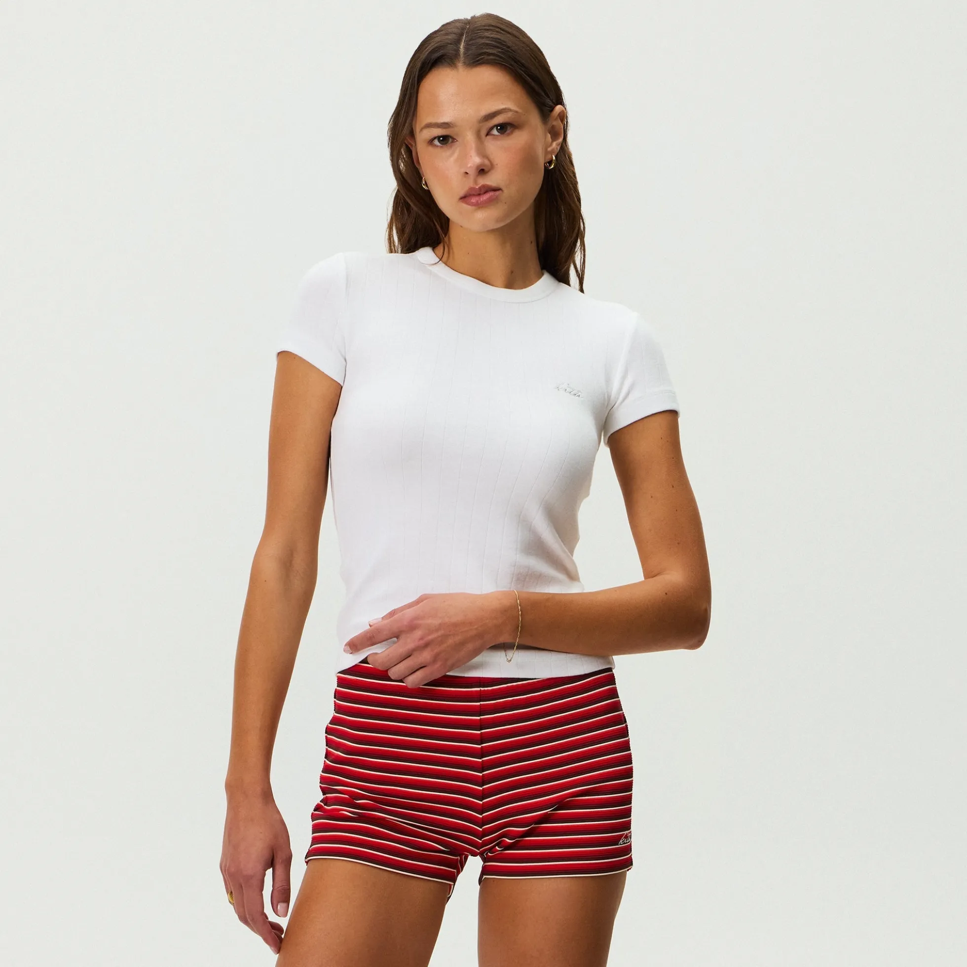 Kith Women Mulberry IV Flat Rib Tee