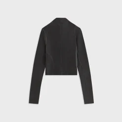 Kith Women Nita Faux Leather Zip Long Sleeve