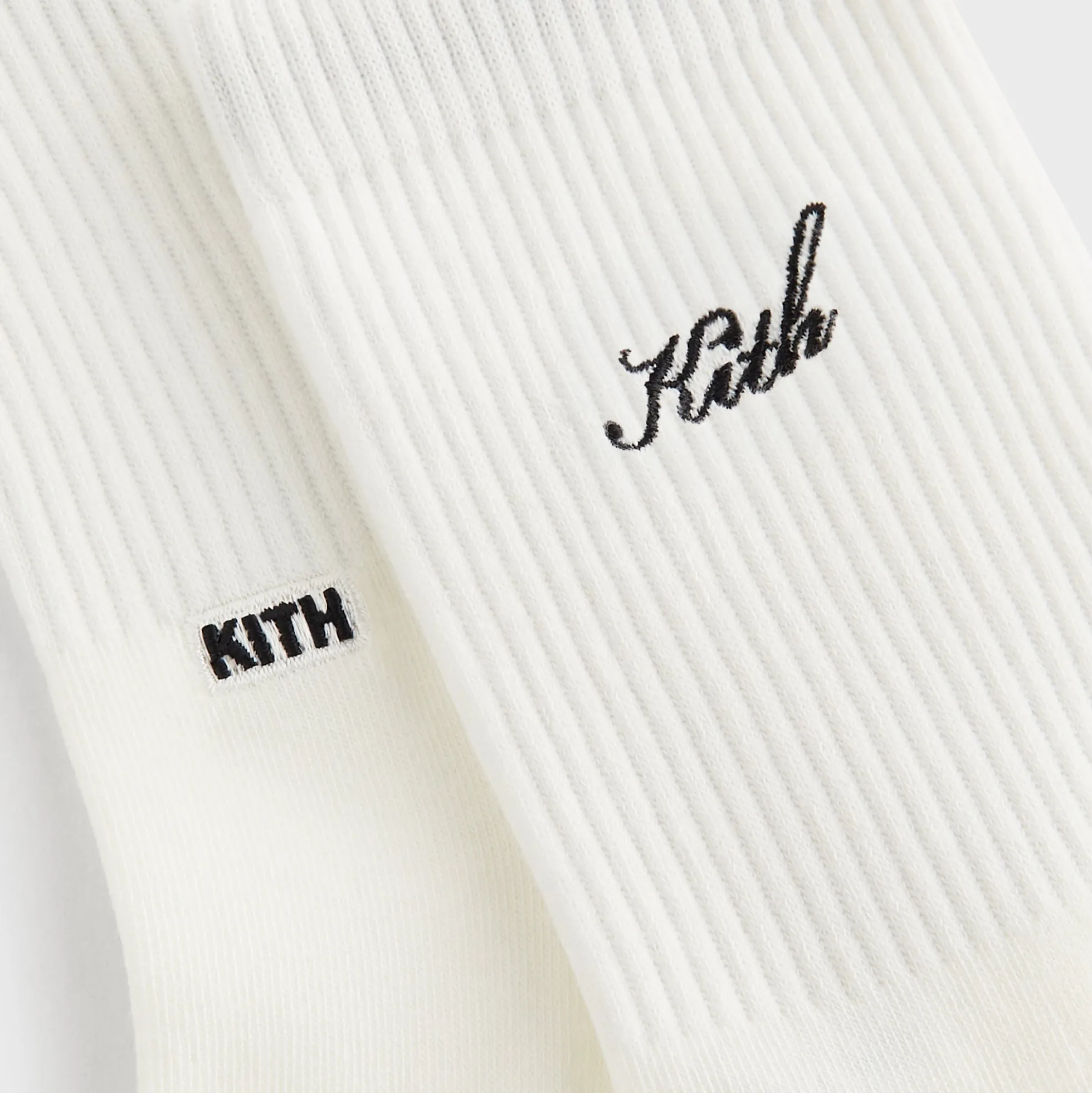 Kith Women 3-Pack Lightweight Cotton Classic Crew Sock
