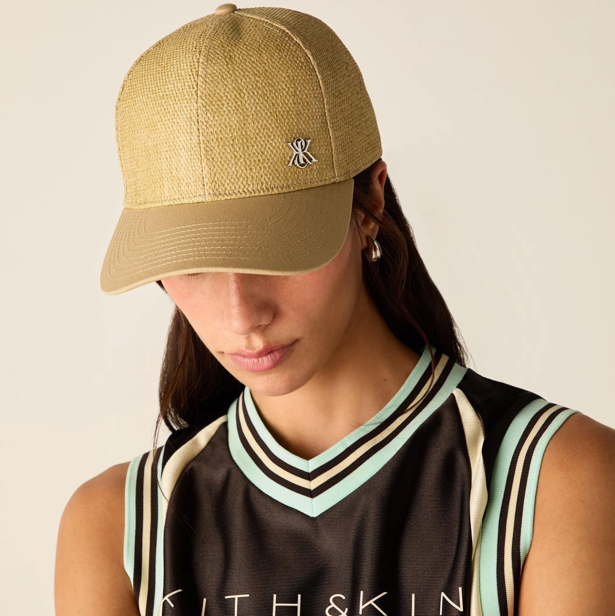 Kith Women Raffia Classic Cap
