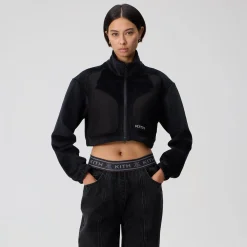 Kith Women Reiko Fleece Cropped Jacket