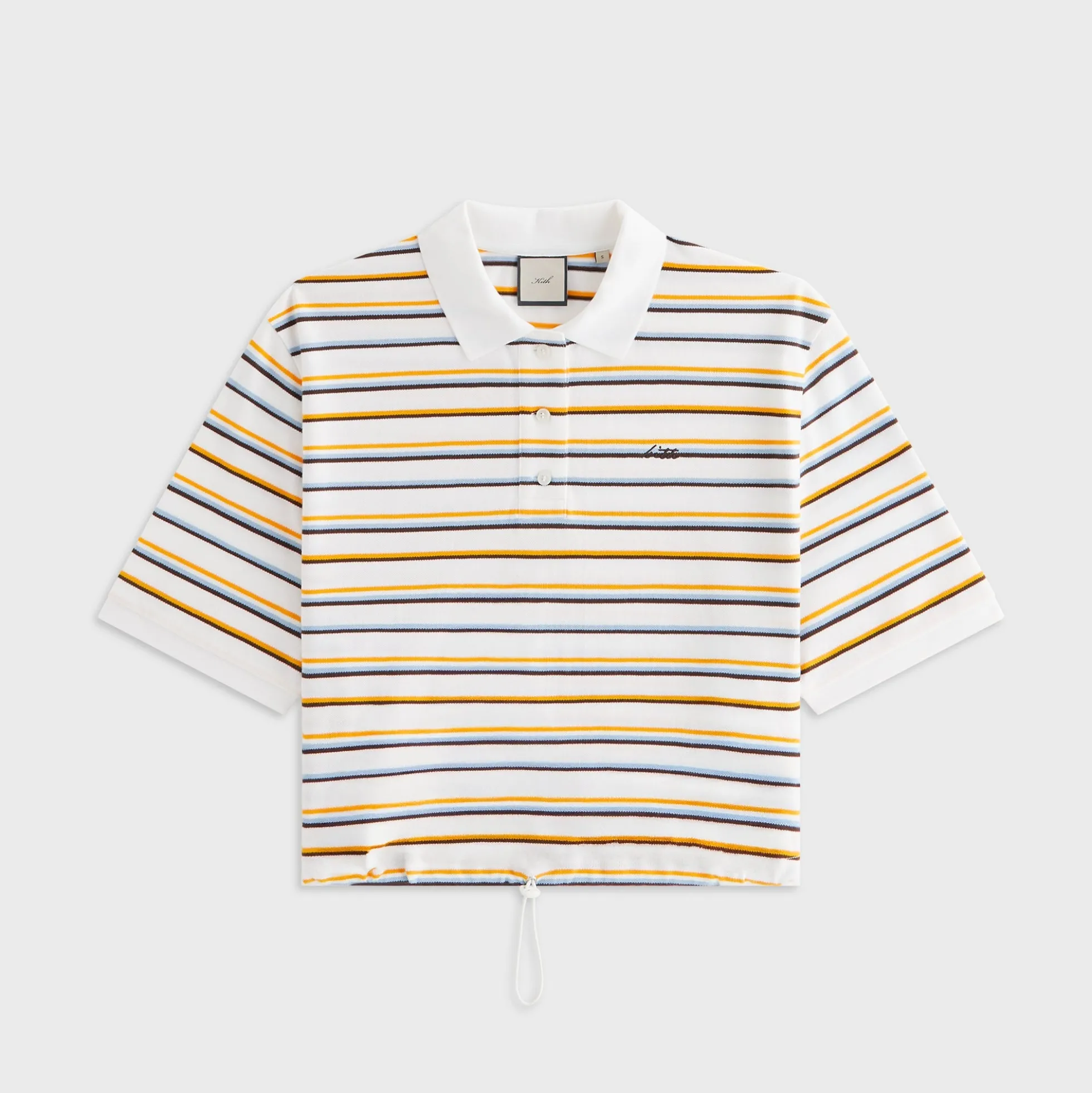 Kith Women Sadie Stripe Pique Polo