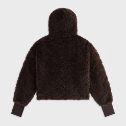 Kith Women Saide Sherpa Hooded Jacket