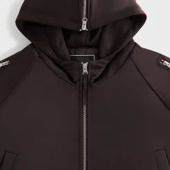Kith Women Simra Satin Zip Sleeve Bomber