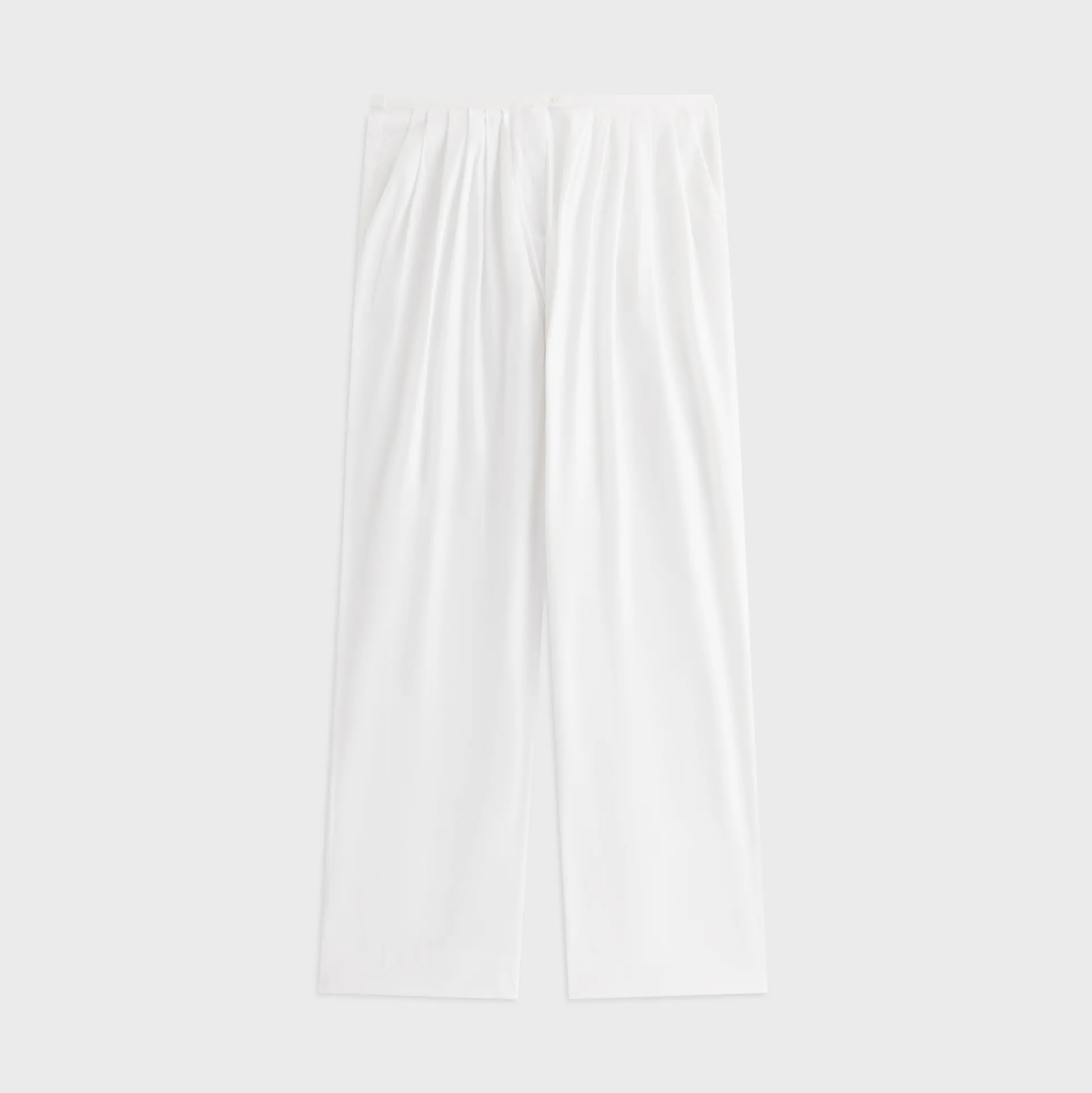 Kith Women Tahli Poplin Pleated Wide Pant