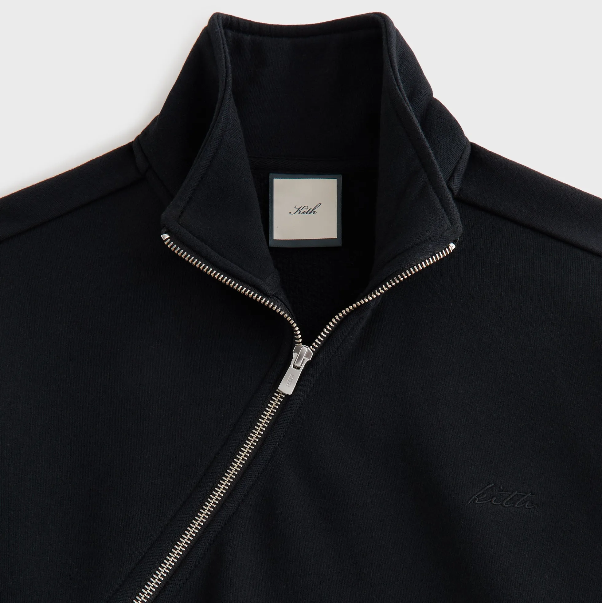 Kith Women Walden Fleece Asymmetrical Quarter Zip