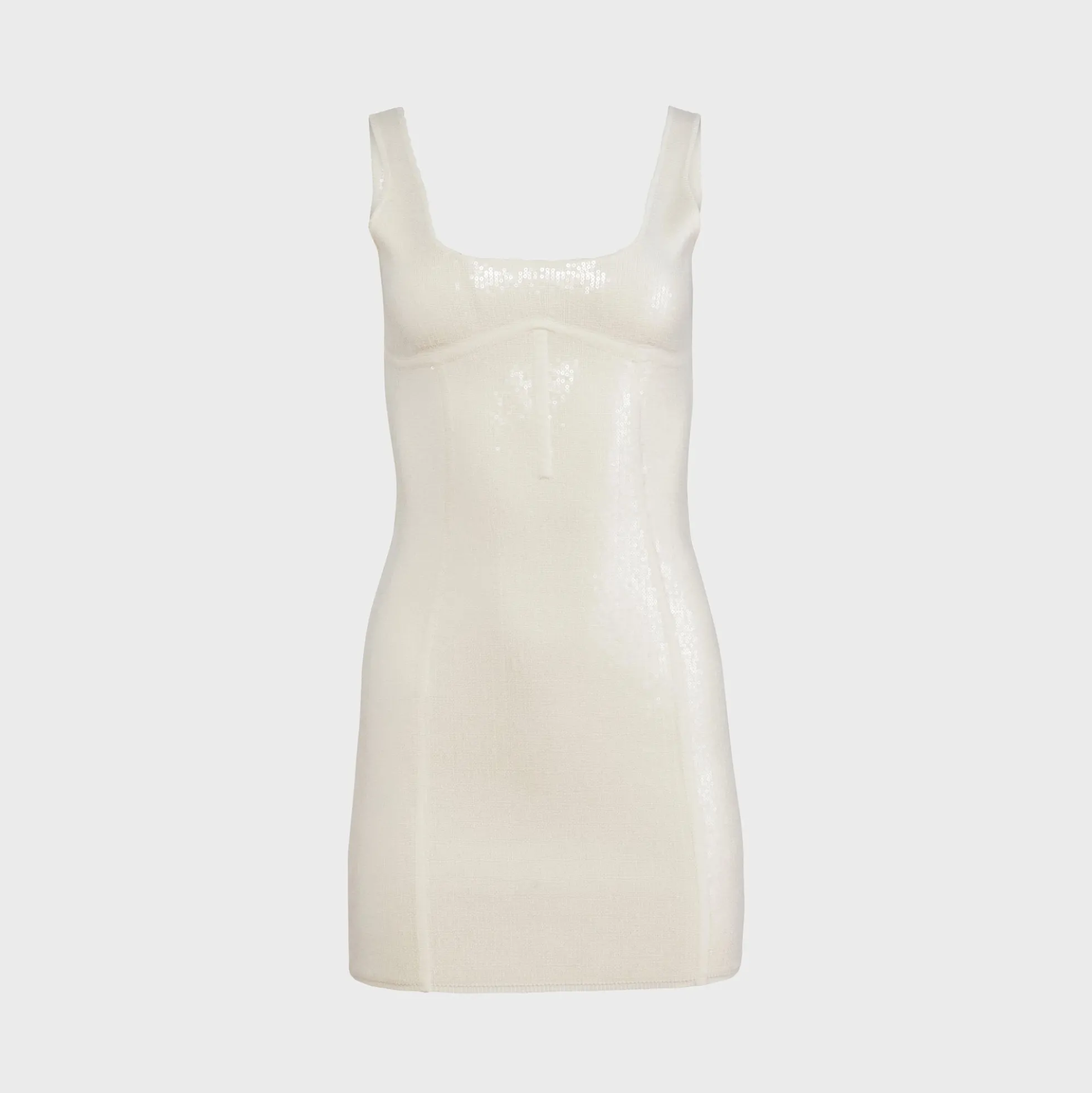 Knit Bodycon Mini Corset Dress