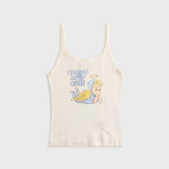Lace Strap Tank Handle With Care