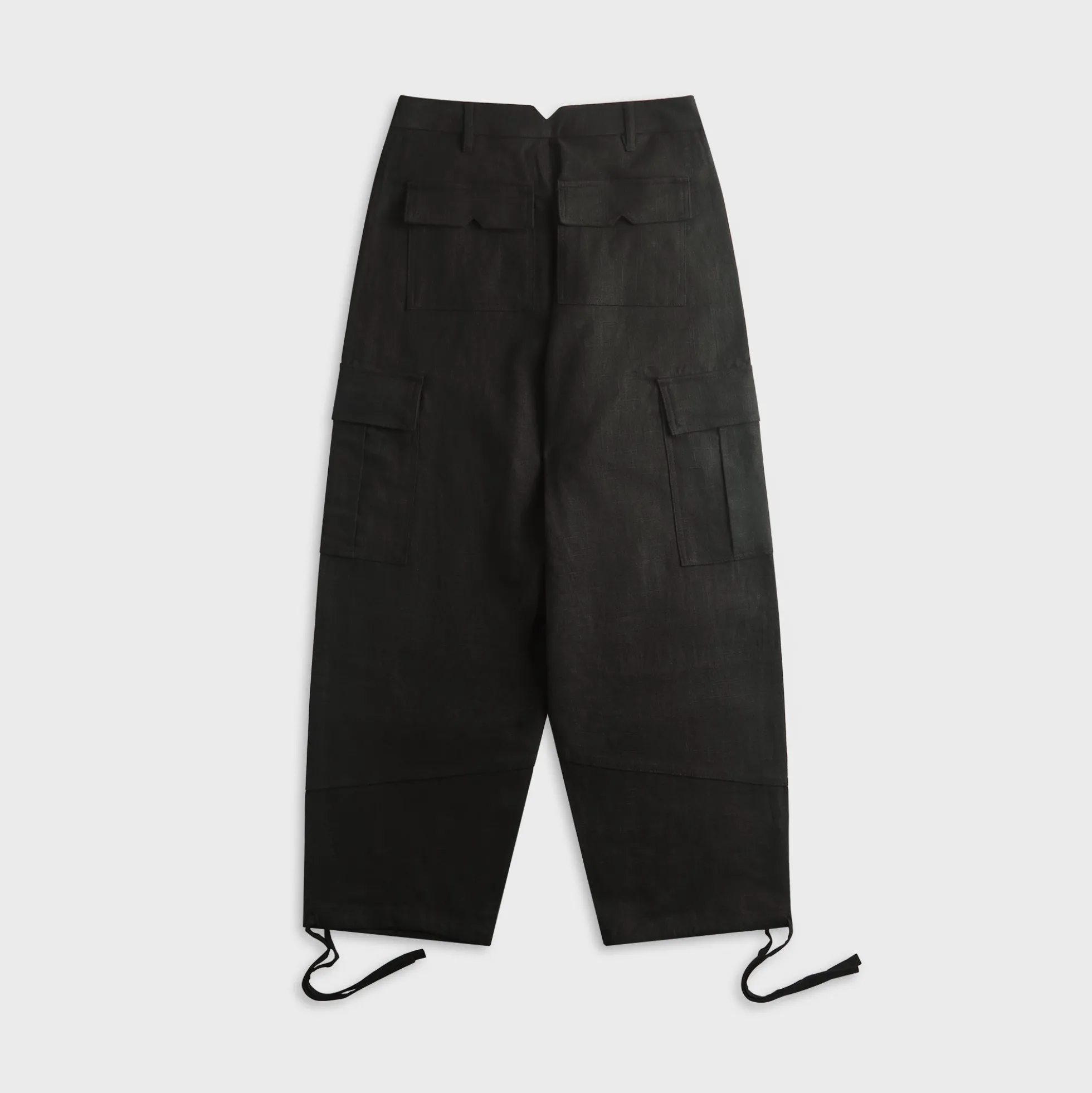 Linen Parachute Cargo Pant