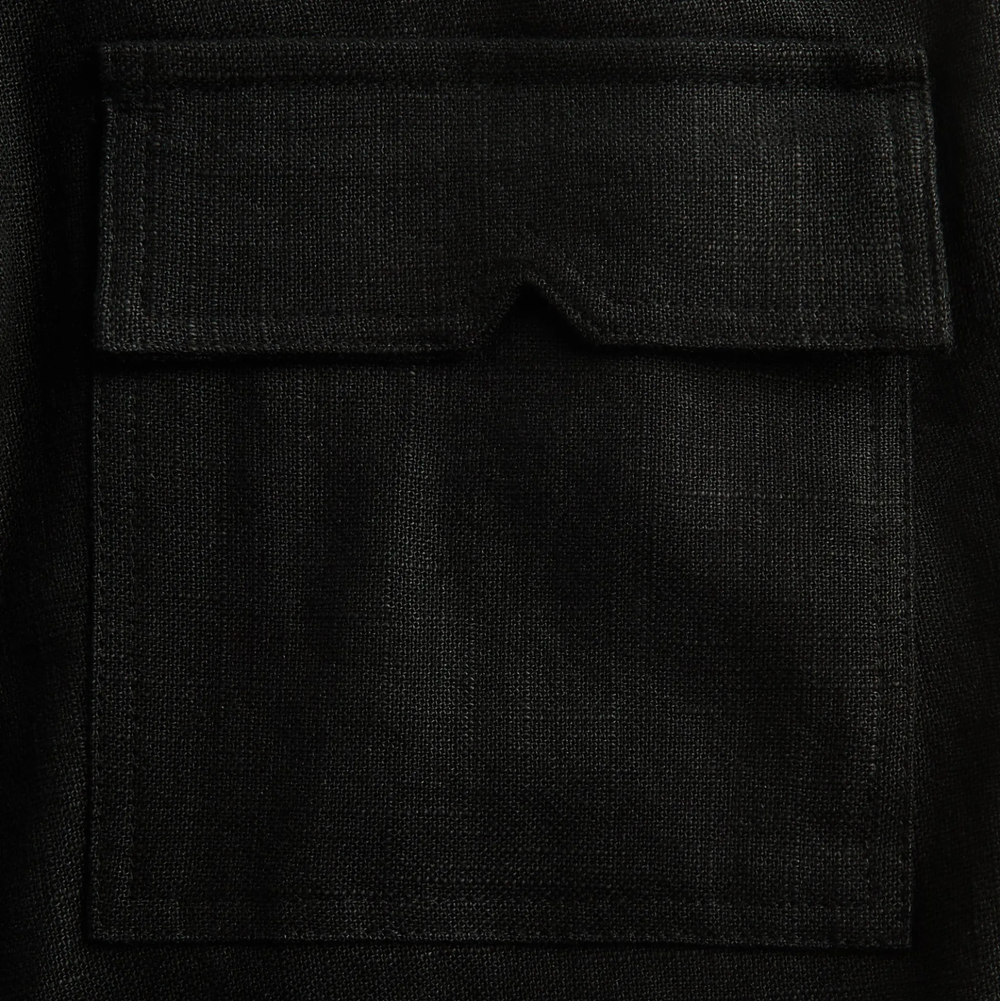 Linen Parachute Cargo Pant