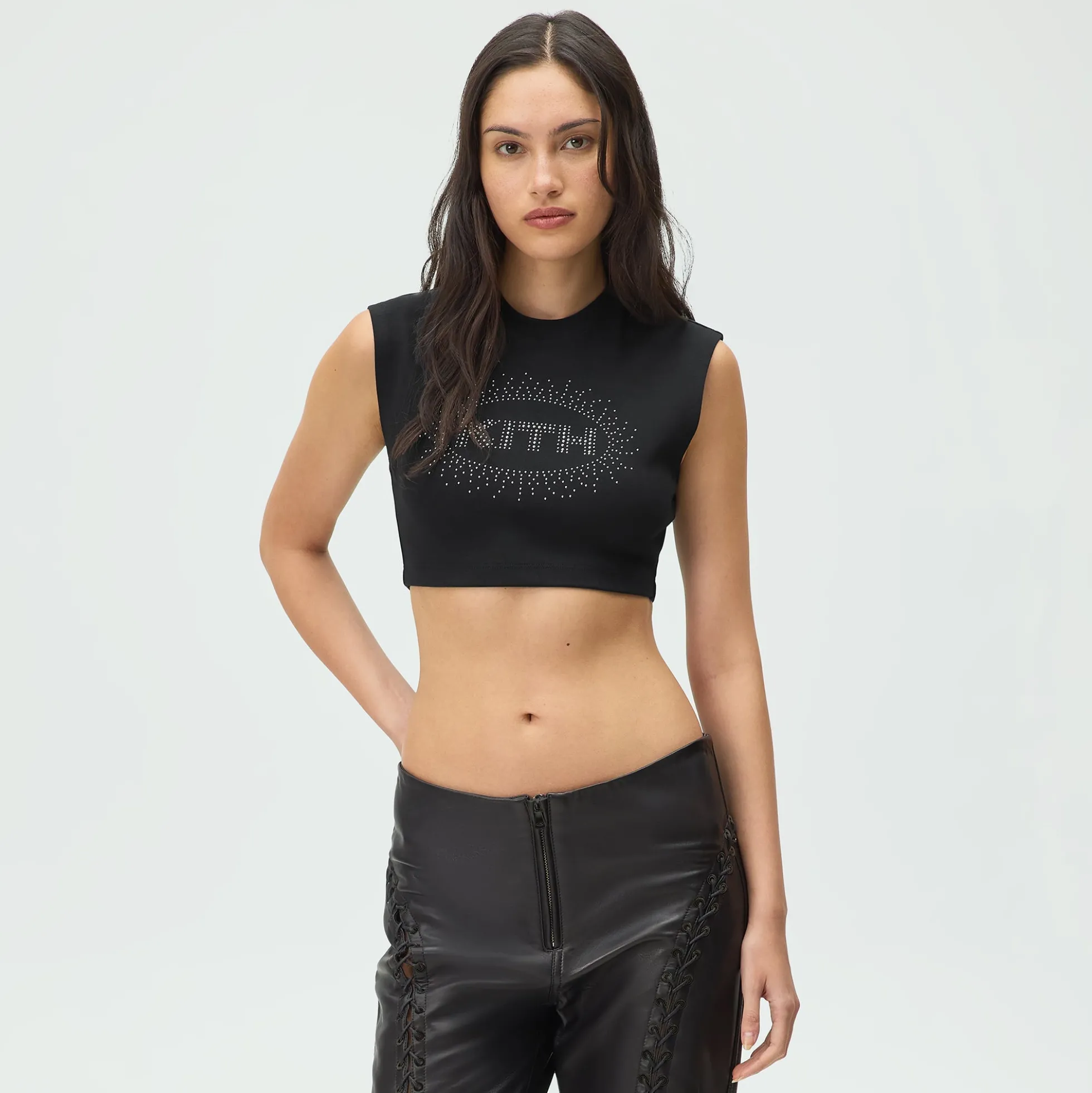Lisa for Kith Women Carsyn Cropped Muscle Tank
