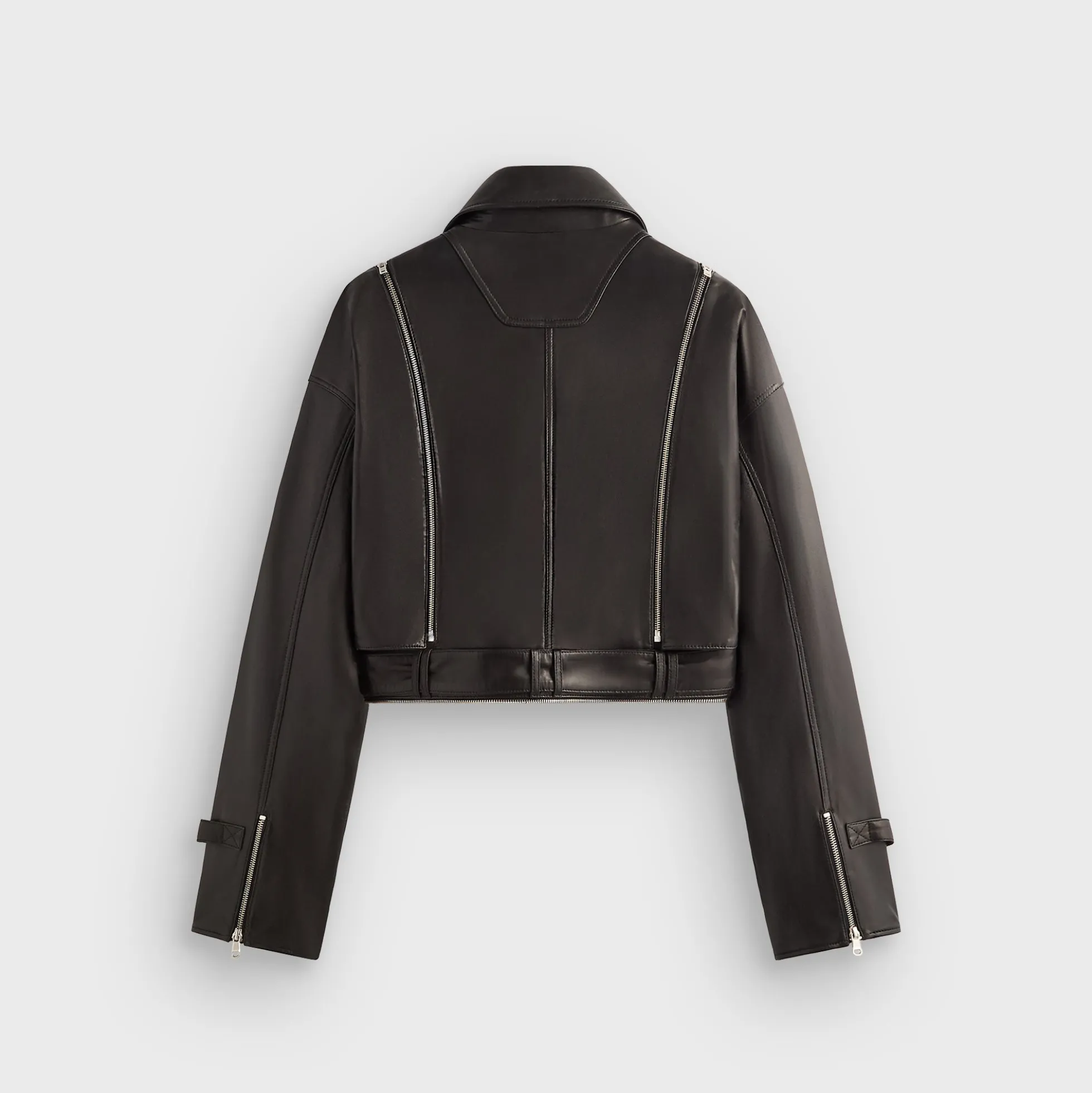 Lisa for Kith Women Hera Convertible Leather Coat