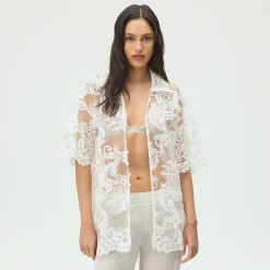 Lisa for Kith Women Laina Lace Overshirt