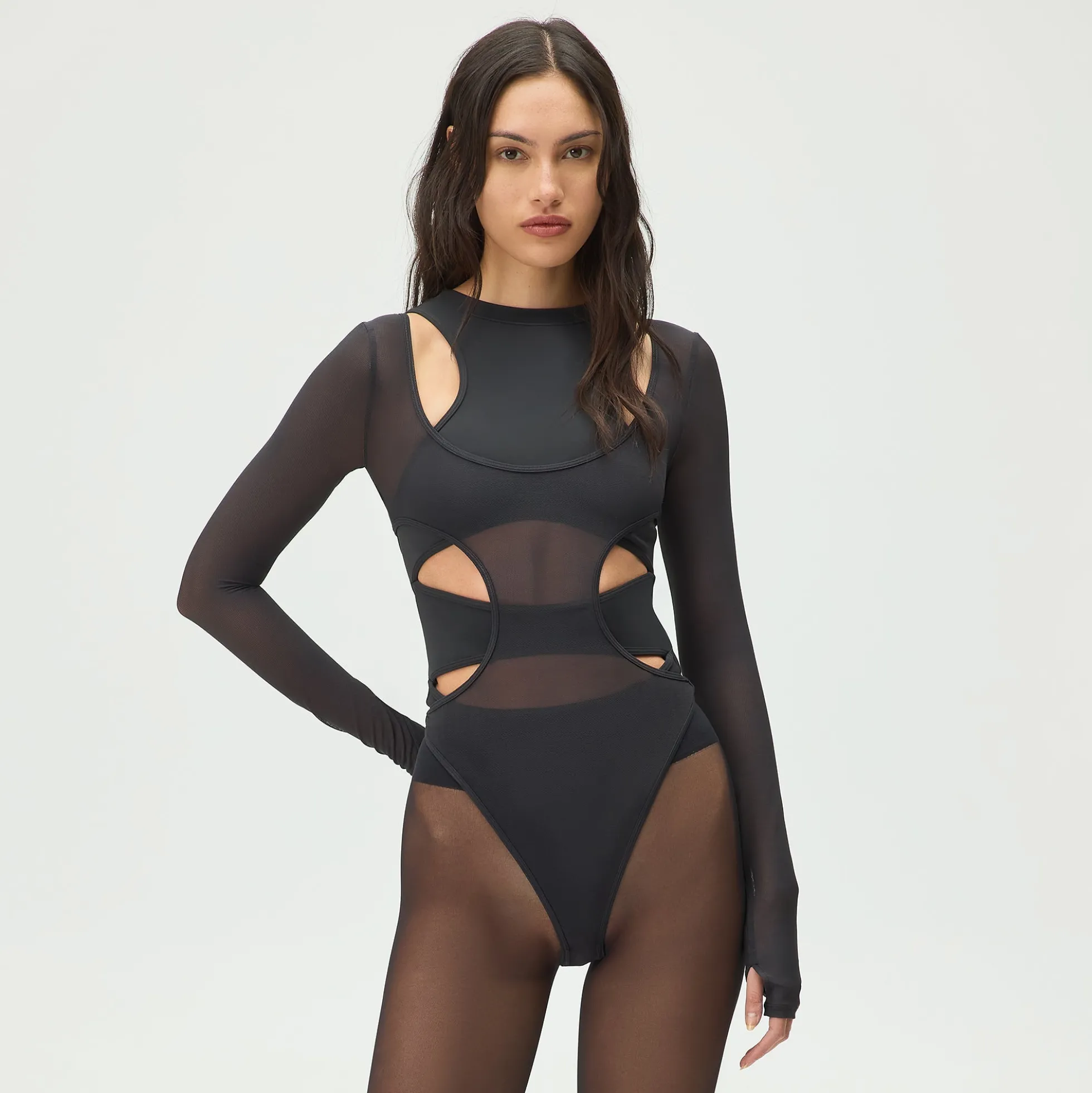 Lisa for Kith Women Lynx Layered Bodysuit