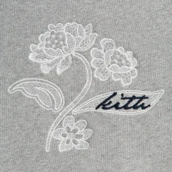 Lisa for Kith Women Tye Embroidered Lace Zip Hoodie