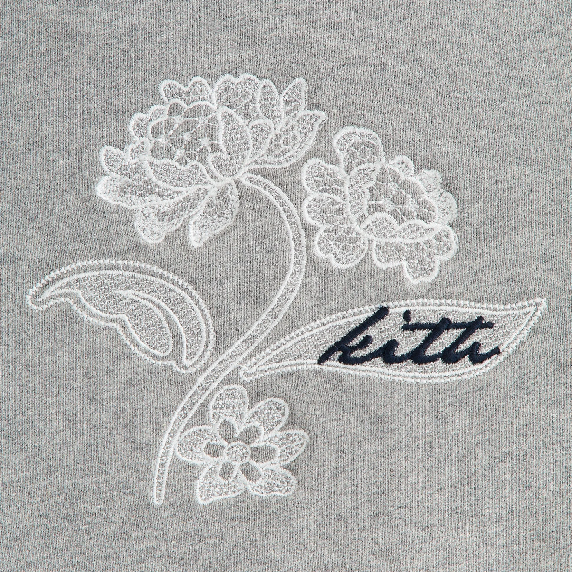 Lisa for Kith Women Tye Embroidered Lace Zip Hoodie