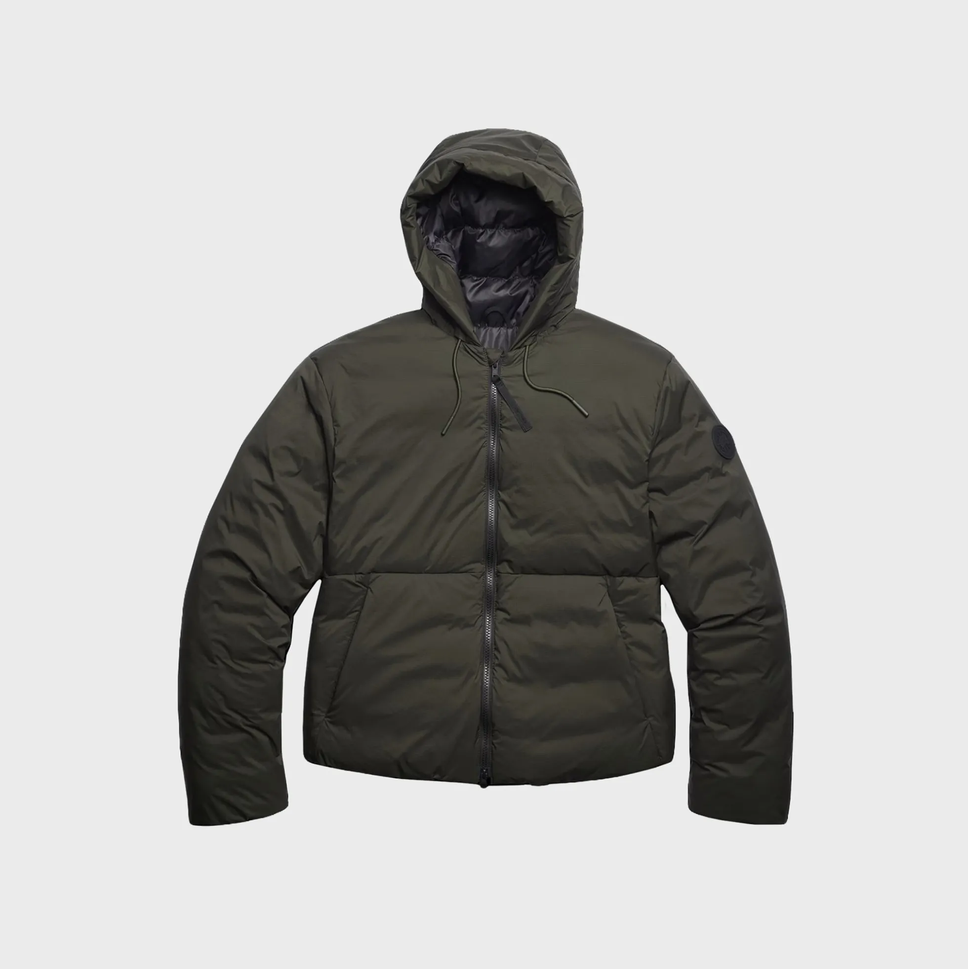Lodge Black Disc Hoodie