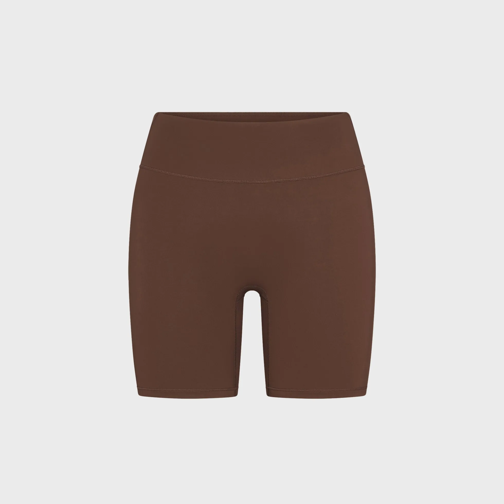 Matte High-Waisted Biker Shorts