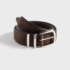 Nubuck Leather Western Belt