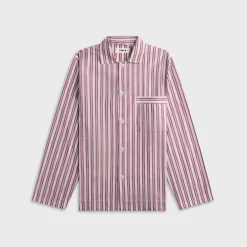 Poplin Long-Sleeved Pyjama Shirt