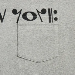 Printed Cross Crew-Neck Tee