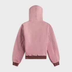 Product Dyed Organic Cotton Duck Short Zip Parka