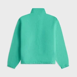 Pure Silk Comfort Fleece Half Zip Pullover
