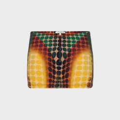 Re-Edition Center Front Zip Mini Skirt