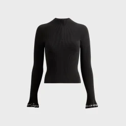 Ribbed Long Sleeve Turtleneck